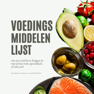 E-Book ― Voedingsmiddelenlijst